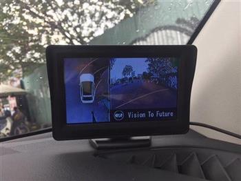 Camera 360 độ Oris tích hợp màn taplo xe mazda cx5 dễ dàng quan sát hình ảnh quanh xe